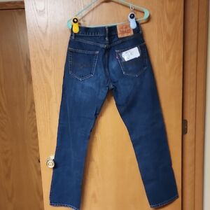 Levi's 505 Classic Straight Blue Jeans mens 30x32 number 798